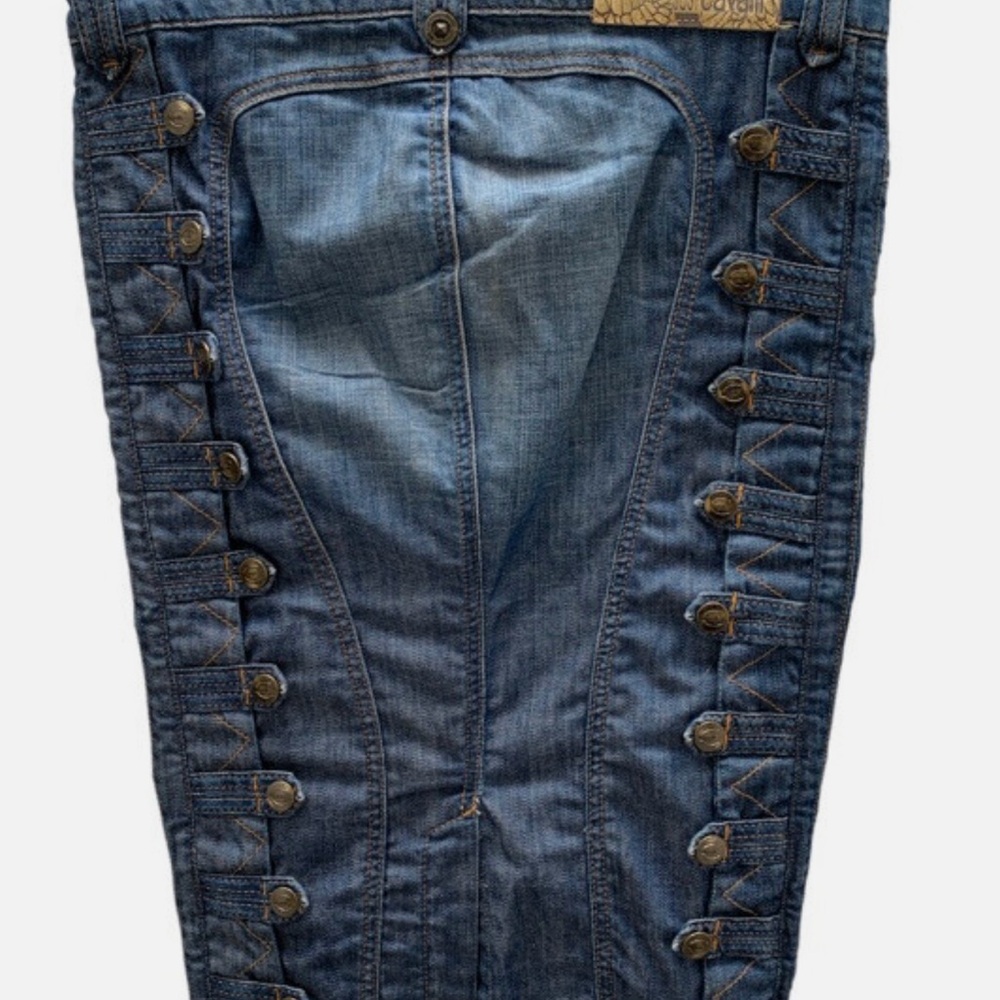 Just Cavalli women’s Jean skirt. Size 44 us 10/12